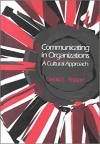 Image of Communicating In Organizations A Cultural Approach